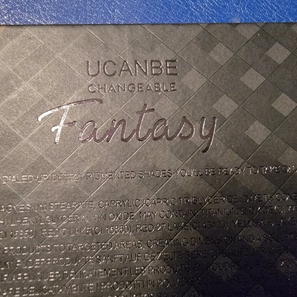 Ucanbe Fantasy Changeable Eyeshadow Palette NIB Gift - Picture 10 of 10